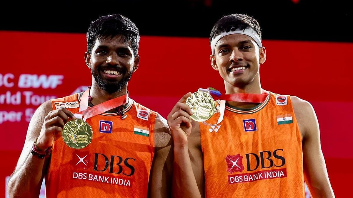ChairmanIOCL/X : Satwiksairaj Rankireddy and Chirag Shetty recently clinched an outstanding victory at the Thailand Open 2024.