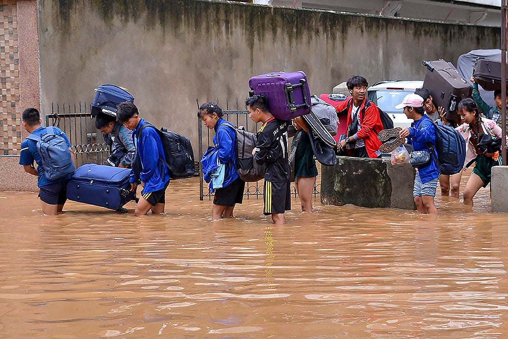 Flood in Guwahati