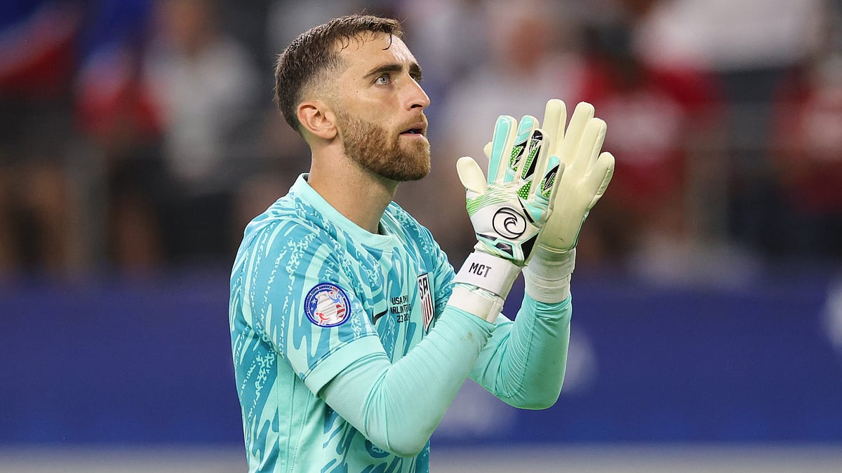 United States goalkeeper Matt Turner.