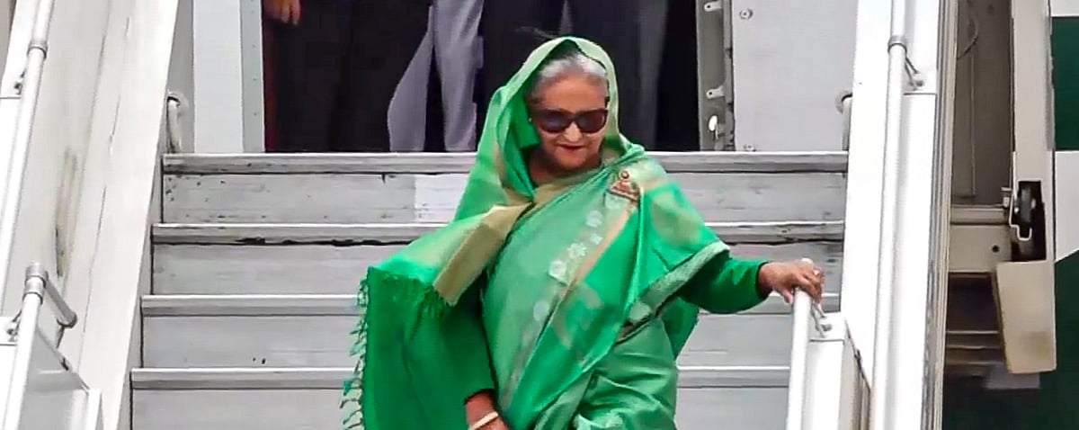 PTI : Bangladesh Ex-PM Sheikh Hasina 