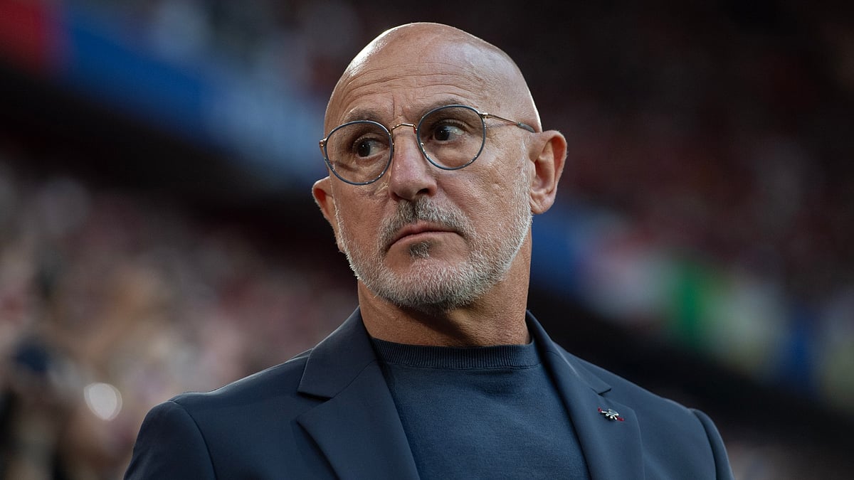 Spain head coach Luis de la Fuente.