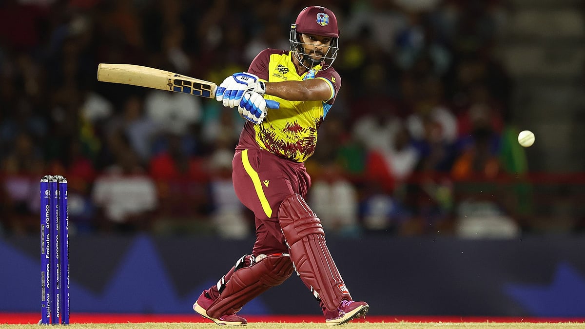 West Indies' Nicholas Pooran. - null
