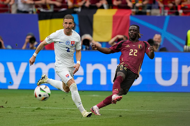 Euro 2024 Soccer Belgium Slovakia photo_4