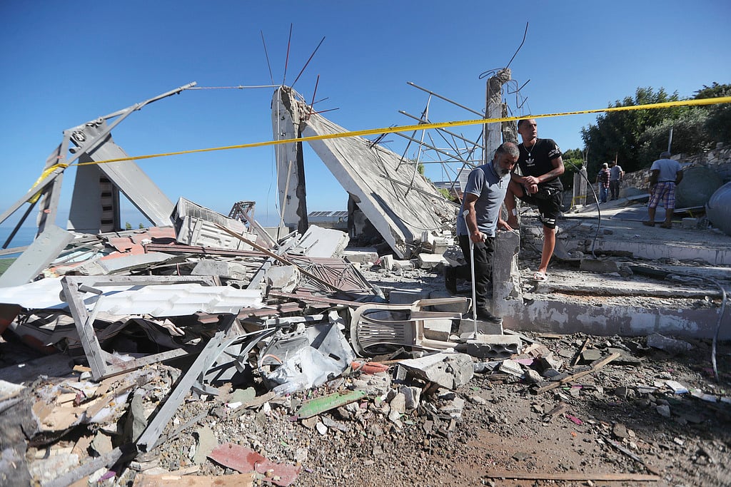AP - Representation photp : Israel strikes Yemen