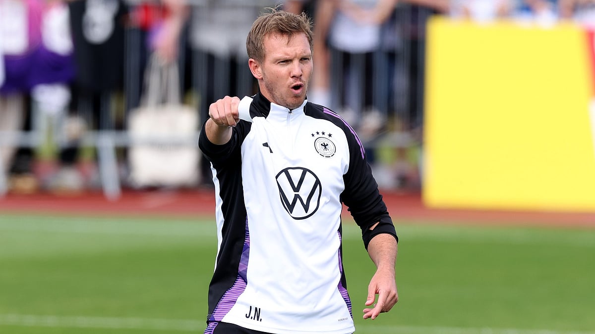 Germany head coach Julian Nagelsmann. - null