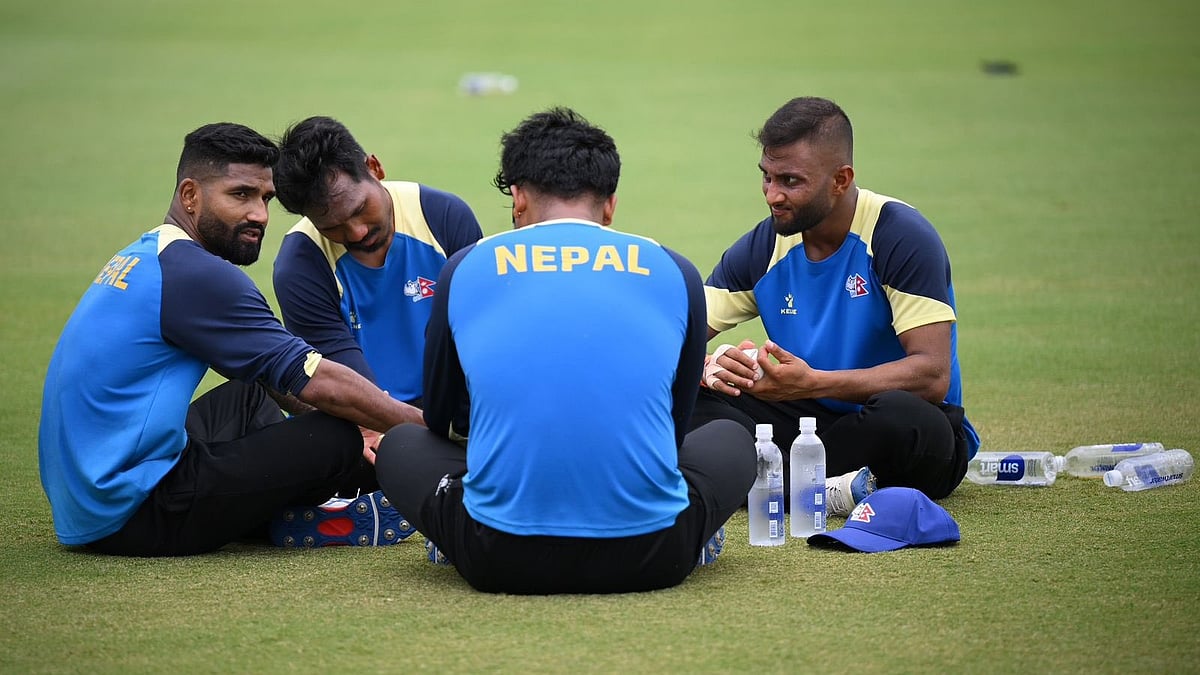 nepal cricket team resting X @CricketNep