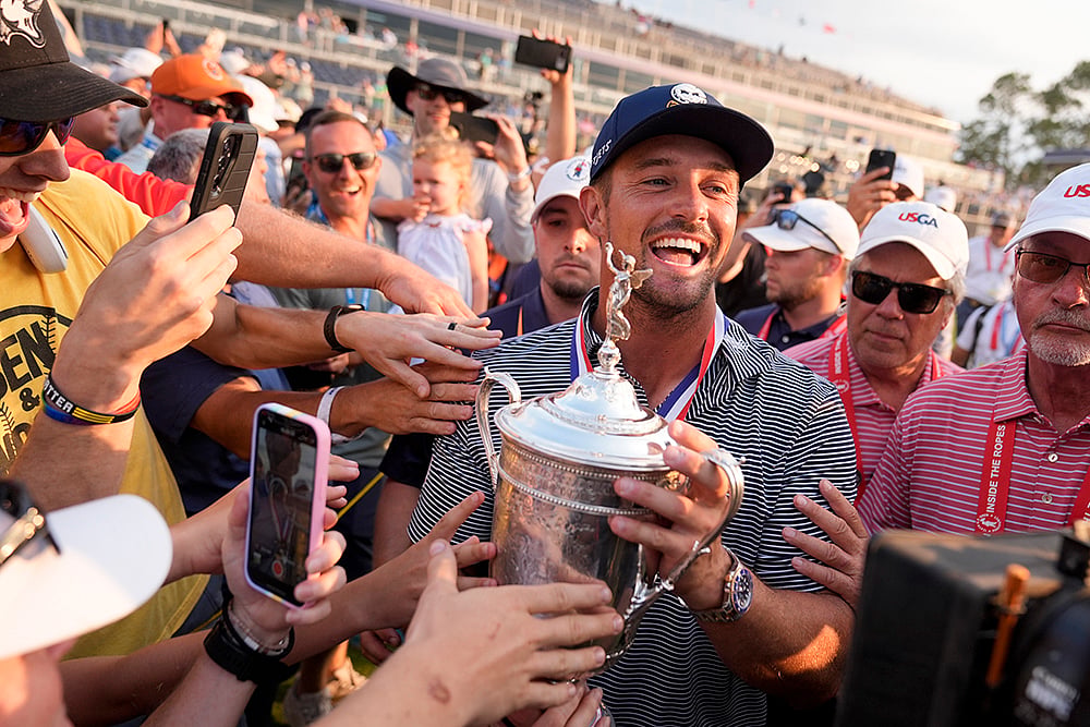| Photo: AP/Frank Franklin II : US Open Golf 