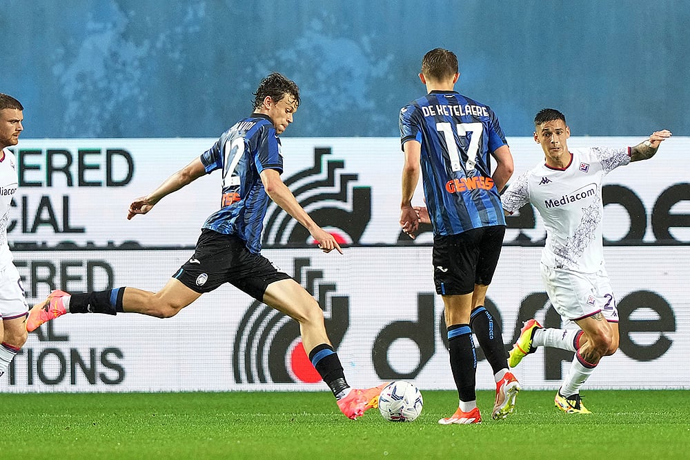 Serie A soccer Atalanta and Fiorentina photo_2