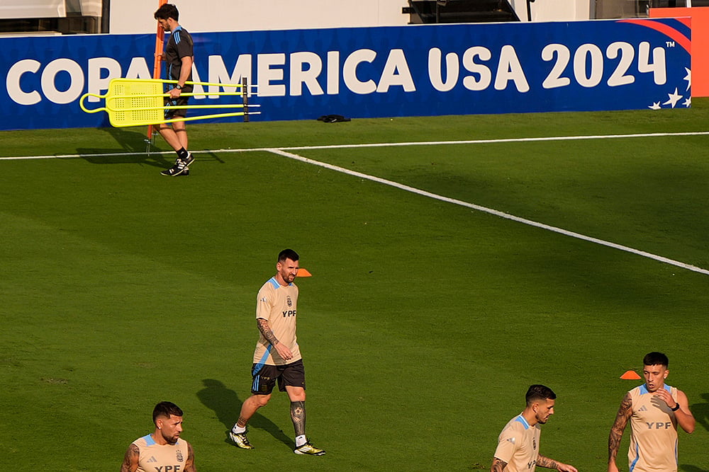 Copa America Argentina Messi Soccer Photo_4