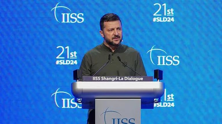 Ukrainian President Volodymyr Zelensky | - AP