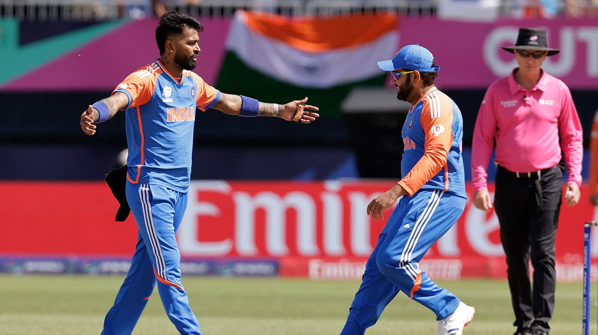 Rohit Sharma and Hardik Pandya. AP PTI