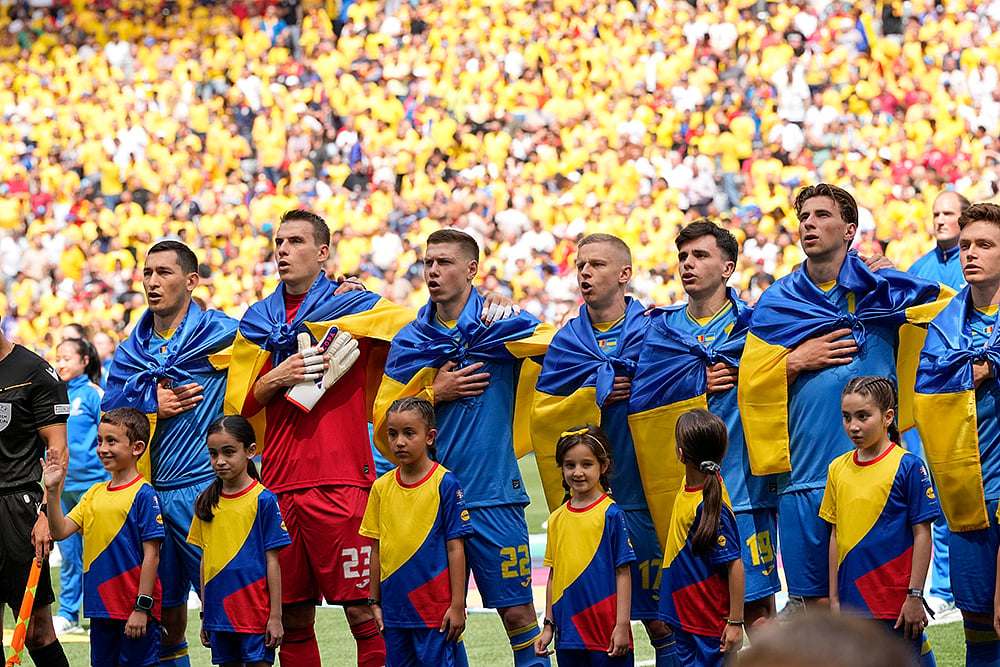 Euro 2024 Soccer Romania Ukraine photo_9