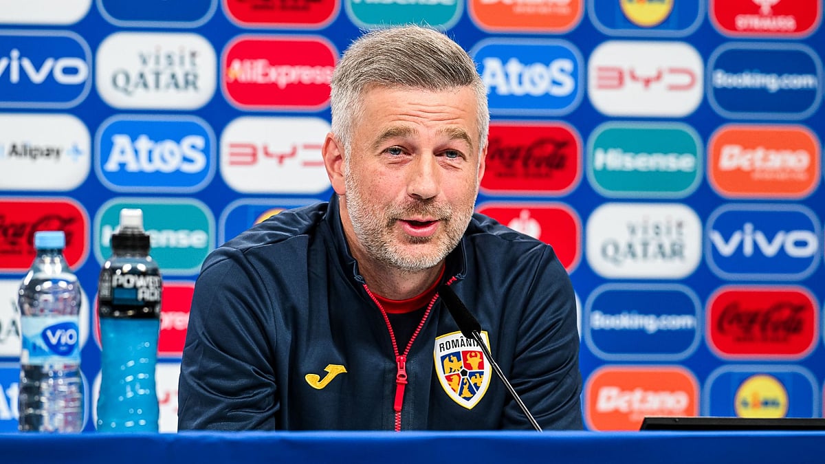 Iordanescu addresses the media on Monday