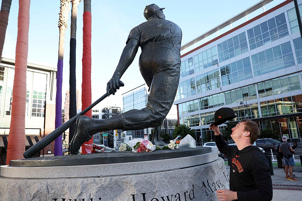 Obit Willie Mays Baseball photo_5