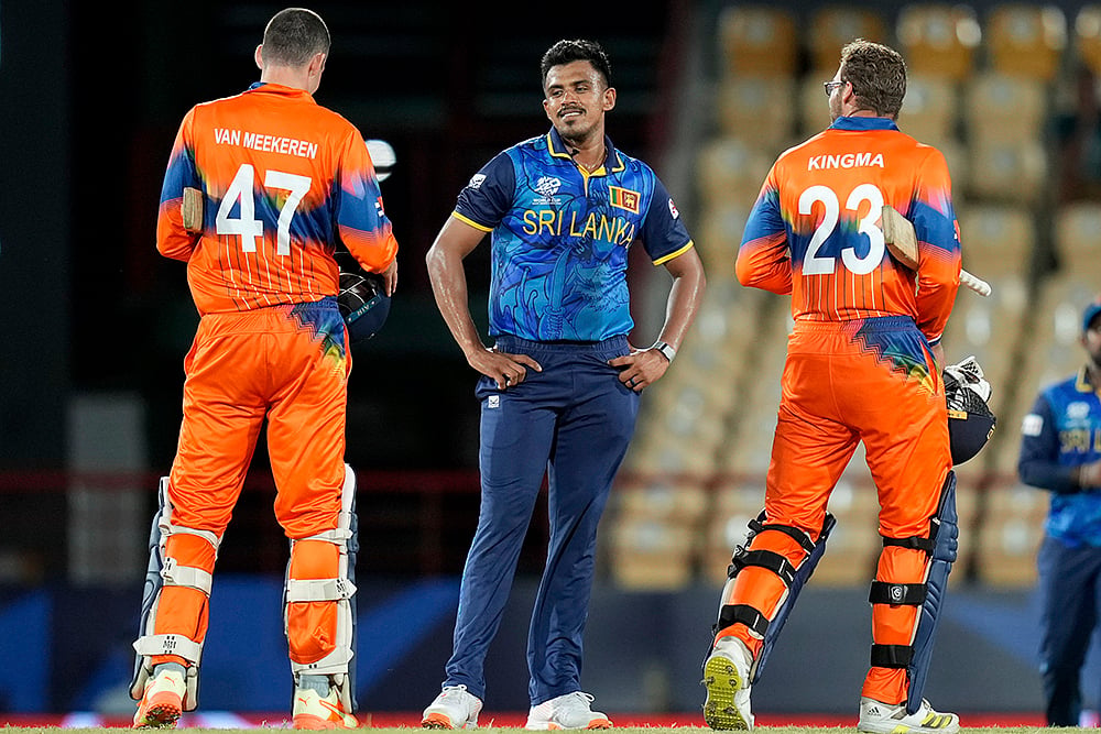 | Photo: AP/Ramon Espinosa : T20 World Cup 2024: Sri Lanka vs Netherlands