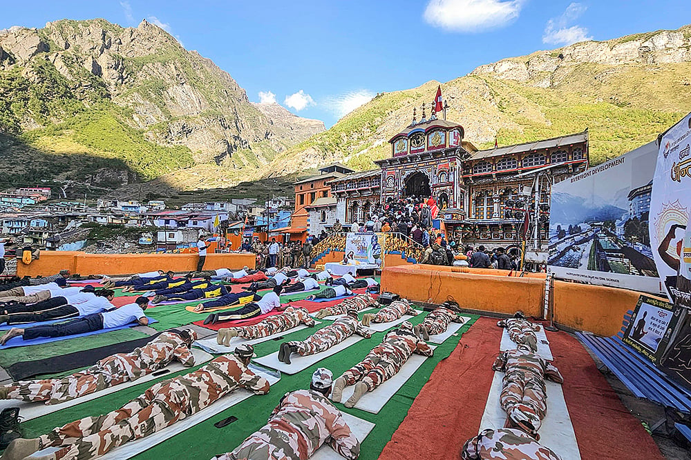 Yoga Day 2024 celebrations in Uttarakhand