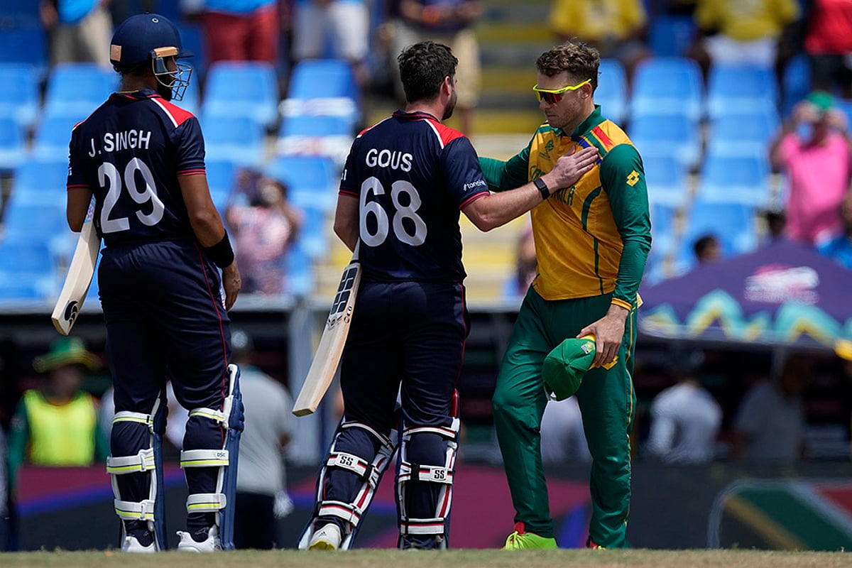 T20 Cricket World Cup Super Eights USA vs SA Photo_1
