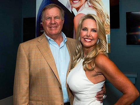 Bill Belichick and Linda Holliday