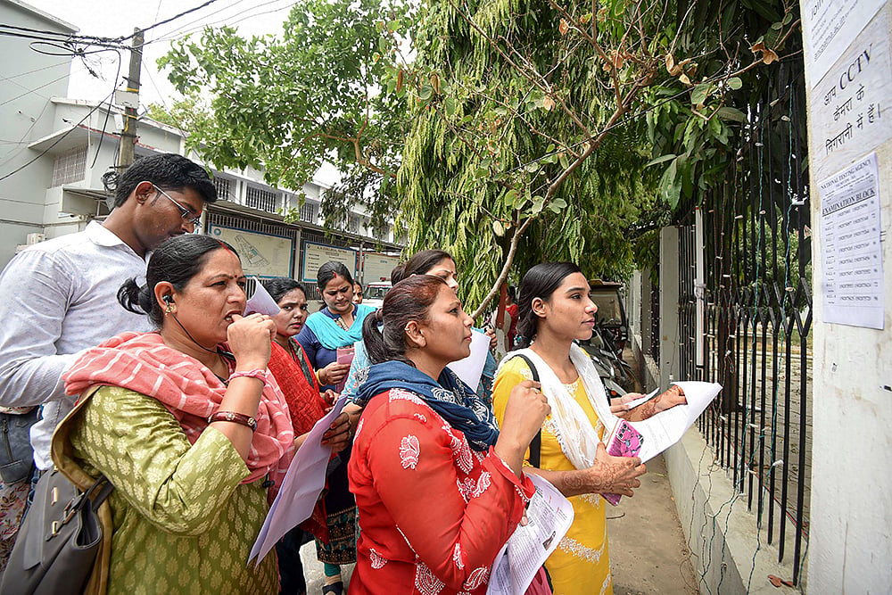 UGC-NET exam Aspirants in Patna