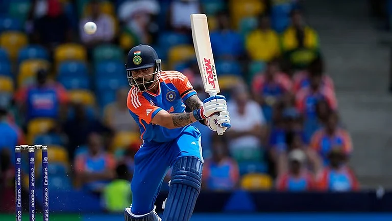 Virat Kohli has scored just 29 runs in four innings at T20 World Cup 2024 so far. - AP