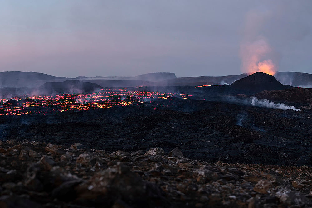 Iceland Grindavik volcano eruption photos_10