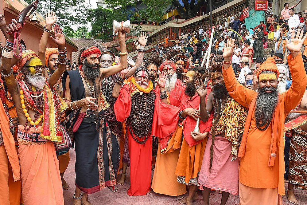 Photo: PTI : Ambubachi Mela 2024