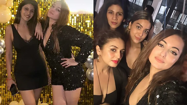 Sonakshi Sinha's bachelorette party - Instagram