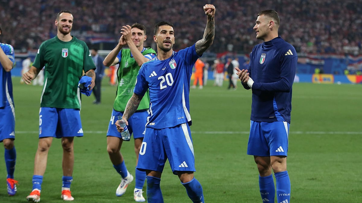 Mattia Zaccagni was the hero for Italy.