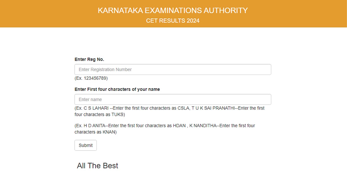 KCET Result 2024 Declared