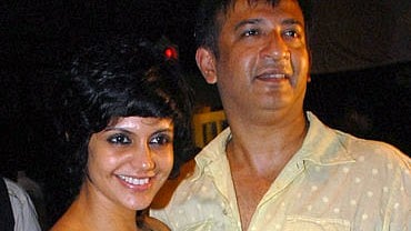 Instagram : Mandira Bedi and Raj Kaushal