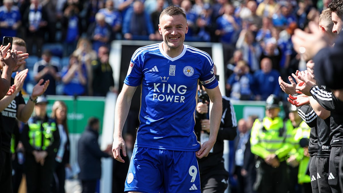 Leicester City captain, Jamie Vardy.