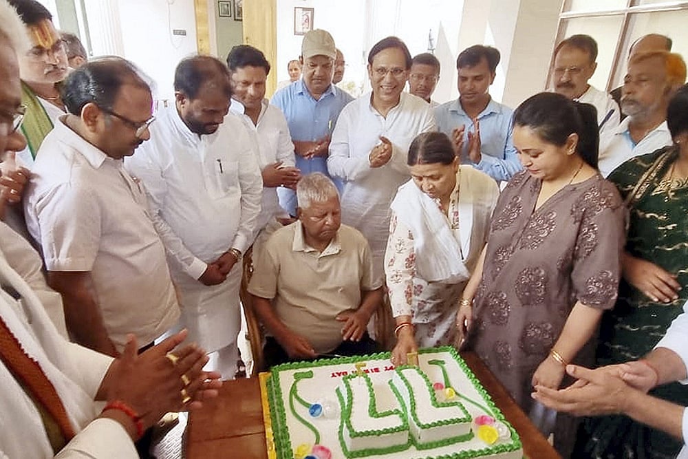 RJD Chief Lalu Prasad Yadavs Birthday in Patna