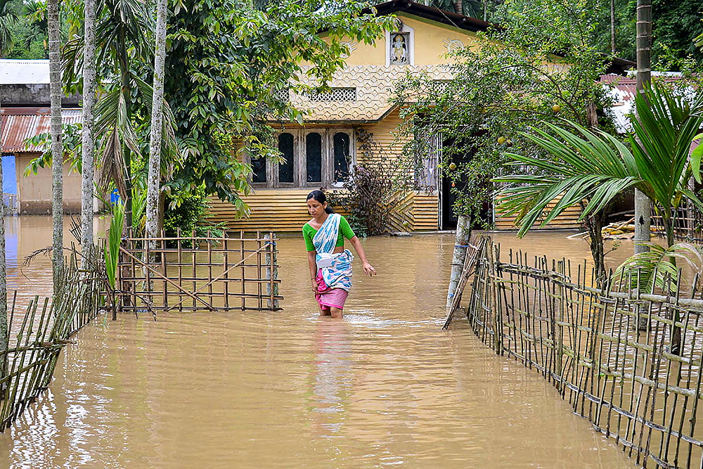 Floods in Assam - | Photo: PTI