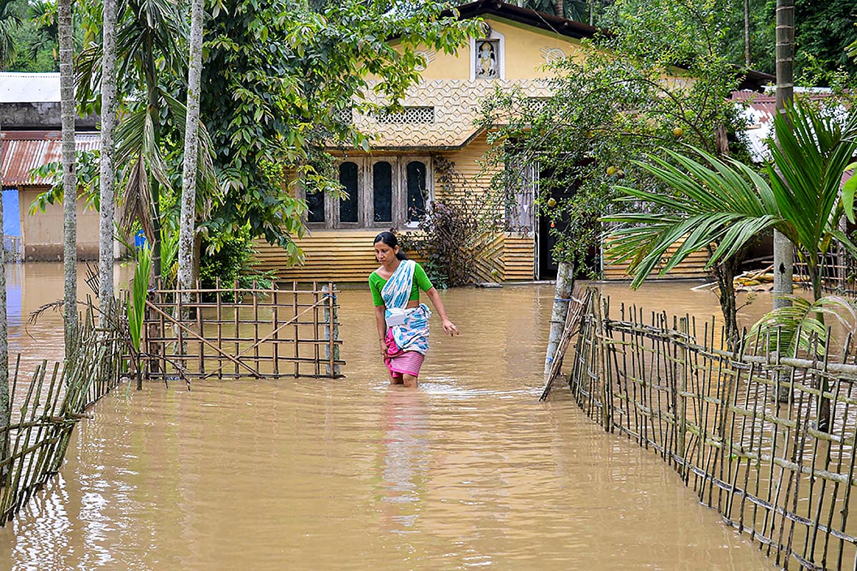 Floods in Assam due to rain_1