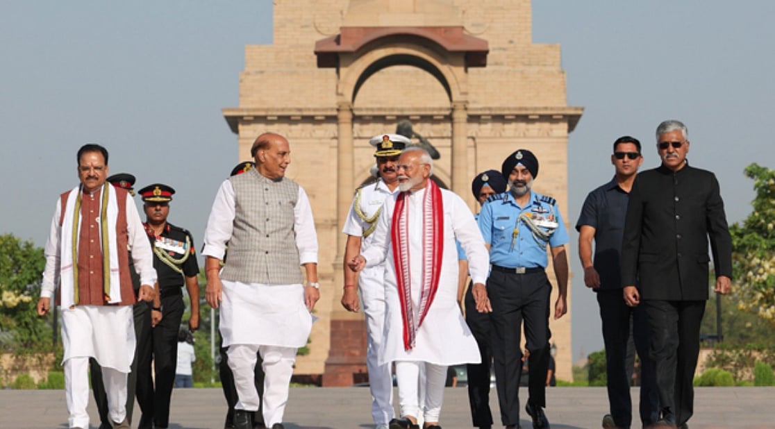 PTI : Heavy security for Narendra Modi swearing in ceremony |