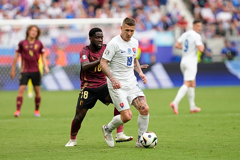 Euro 2024 Soccer Belgium Slovakia photo_7