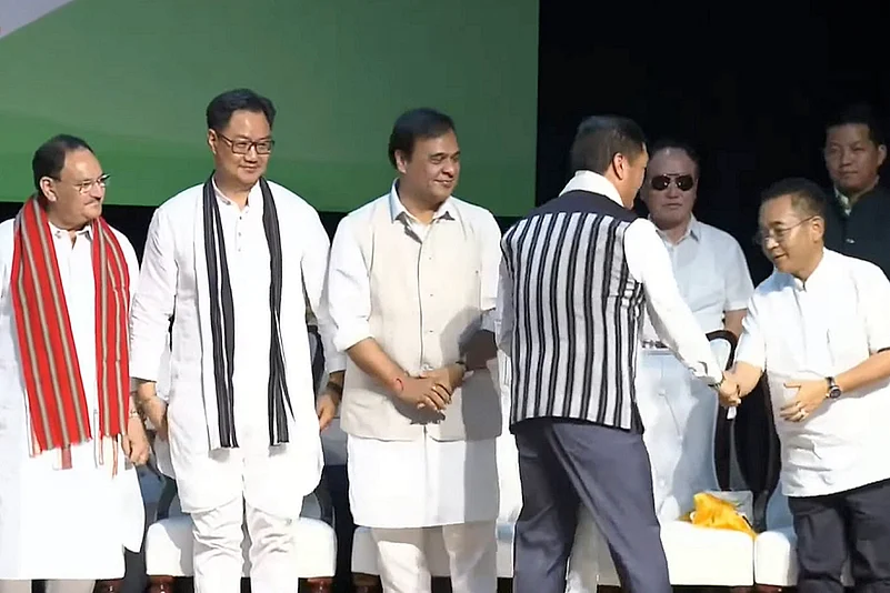 Arunachal cm oath taking ceremony Photo_6