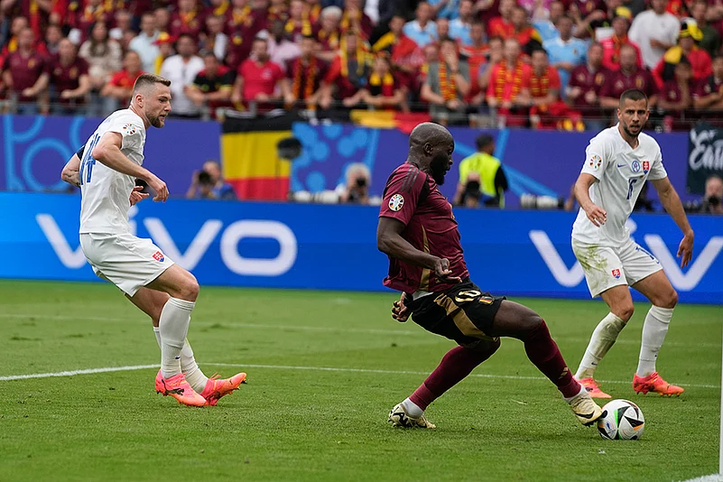 Euro 2024 Soccer Belgium Slovakia photo_6