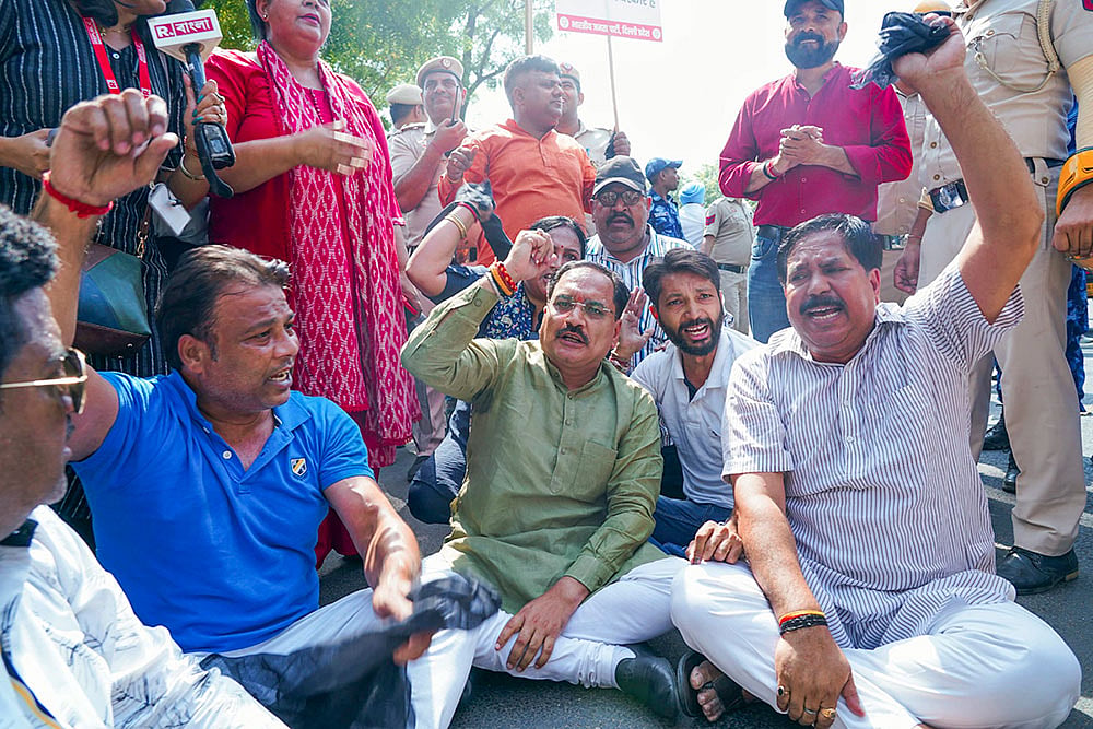 BJP President Virendra Sachdeva