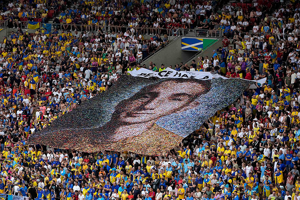 Euro 2024 Soccer Ukraine Belgium Photos_6