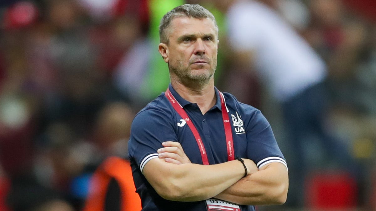 Serhiy Rebrov will coach Ukraine at Euro 2024