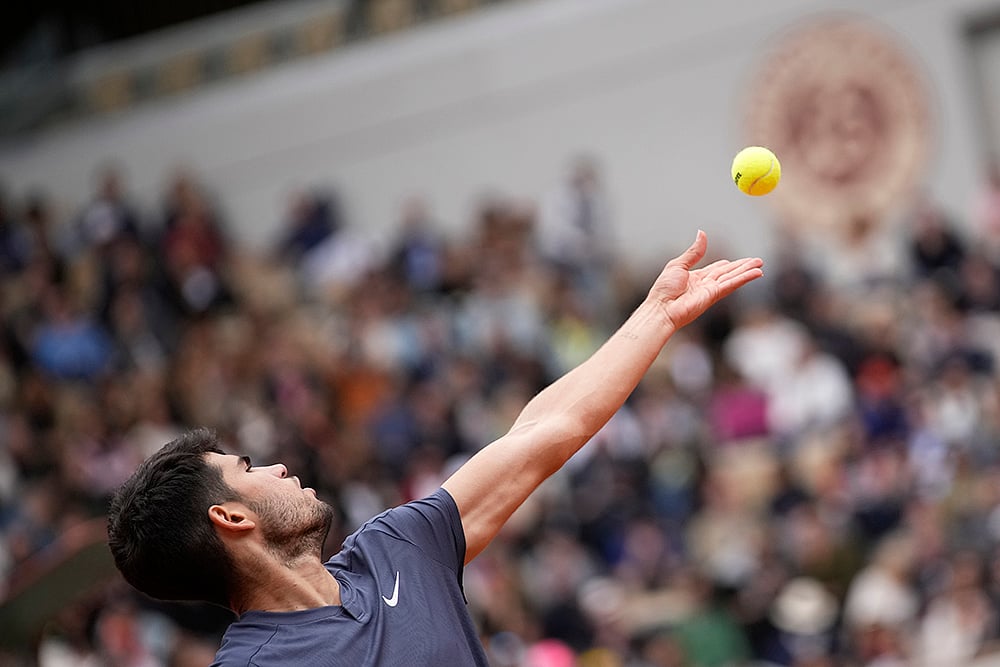 2024 French Open tennis Carlos Alcaraz Photo_5