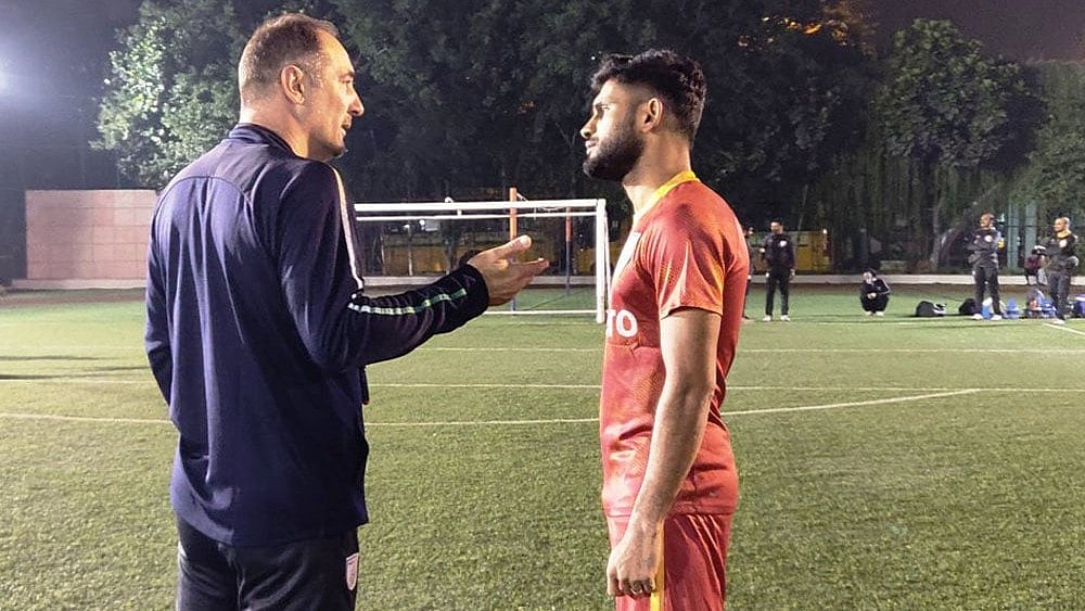 The then-India national football team coach Igor Stimac. - AIFF
