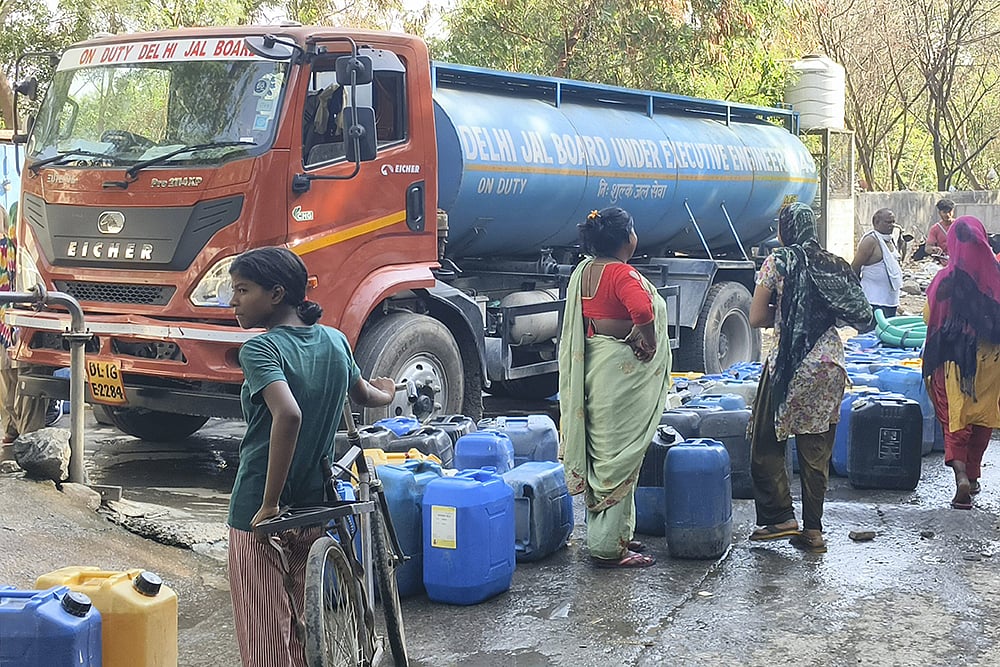 PTI : Delhi Water Crisis: BJP Says AAP Govt Failed To Prevent Wastage Of Water
