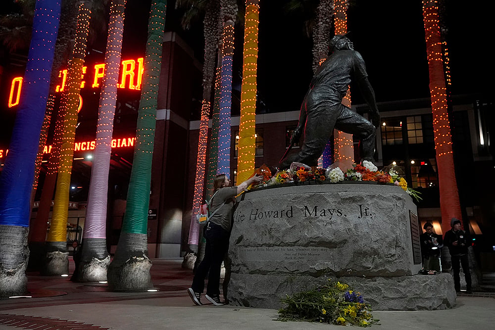 Obit Willie Mays Baseball photo_2
