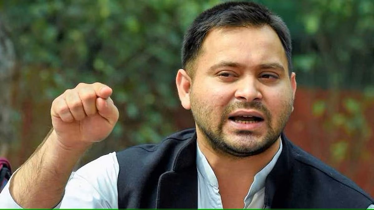 PTI : RJD leader Tejashwi Yadav |