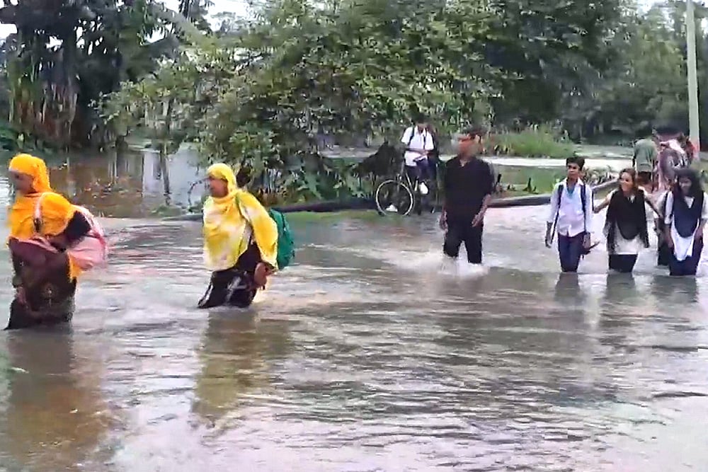 Floods in Assam due to rain_4