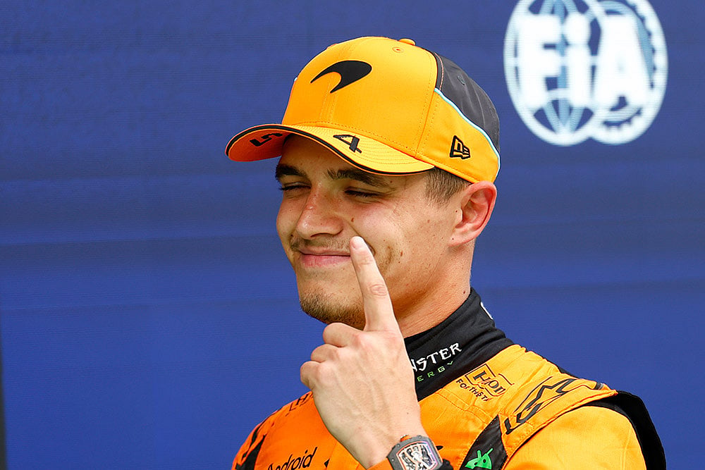 McLaren driver Lando Norris