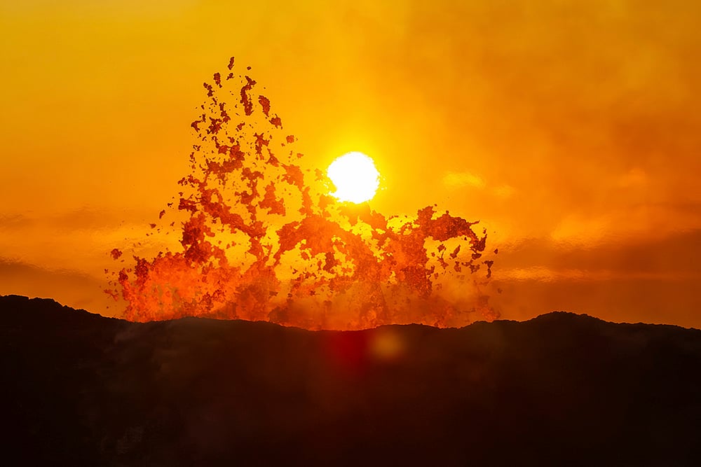 Iceland Grindavik volcano eruption photos_2