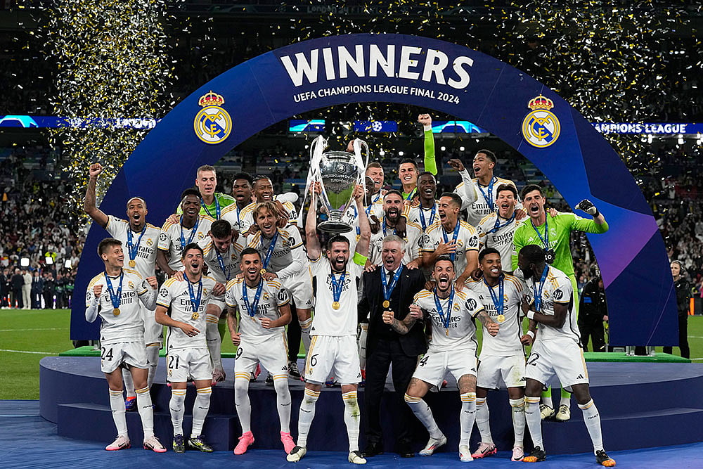 Photo: AP/Frank Augstein : Britain Soccer Champions League Final
